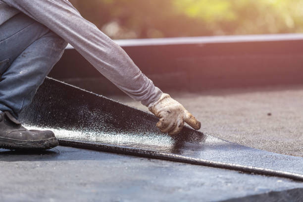 Professional Emergency Waterproofing technician working in Princeton, MN